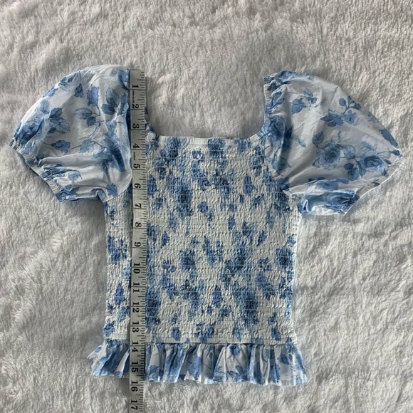 Art Class Floral Girls Top - Picture 6 of 15